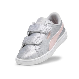 Foto 2 | Tenis Puma Smash 3.0 Glitz 394688 02 Plateados
