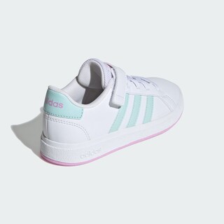 Foto 7 | Tenis Adidas Grand Court Court Blancos para Niña