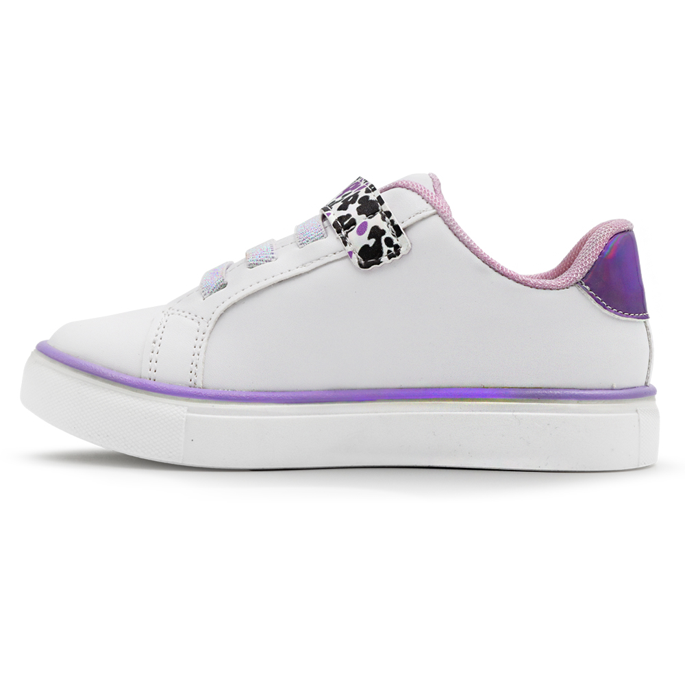 Foto 4 pulgar | Tenis Disney Minnie Mouse Blancos para Niña