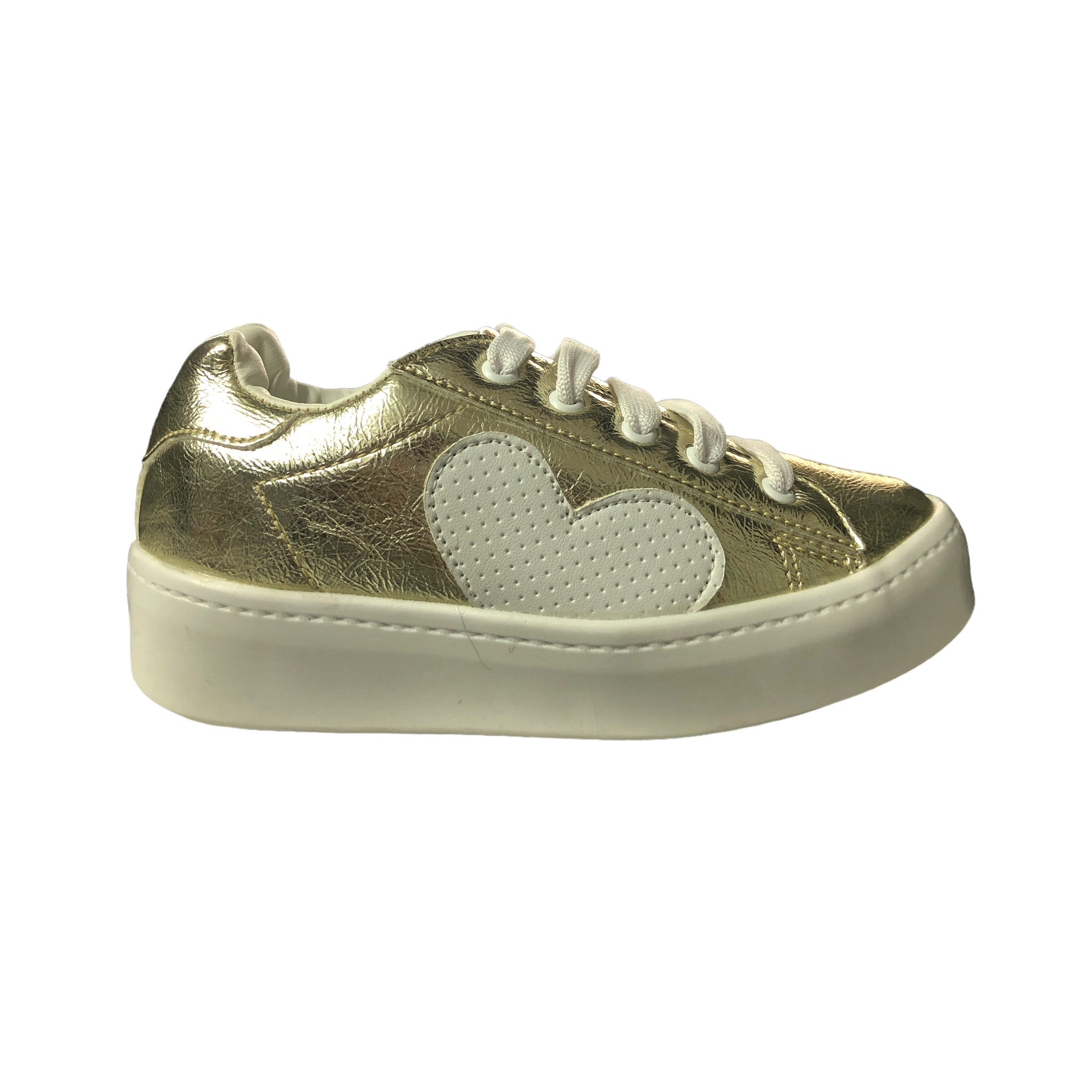 Foto 1 | Tenis Casuales Gosh Dorados para Niña