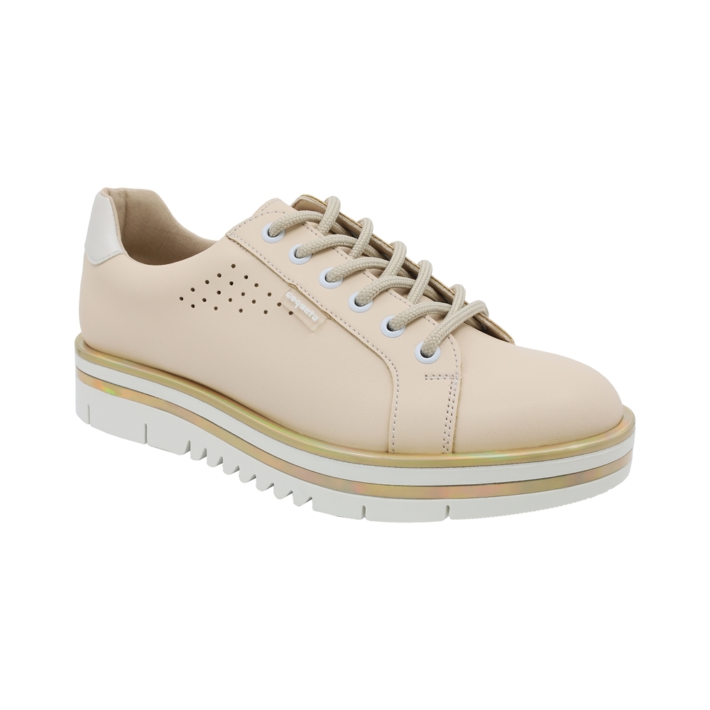 Foto 1 | Tenis Coqueta y Audaz Beige para Niña