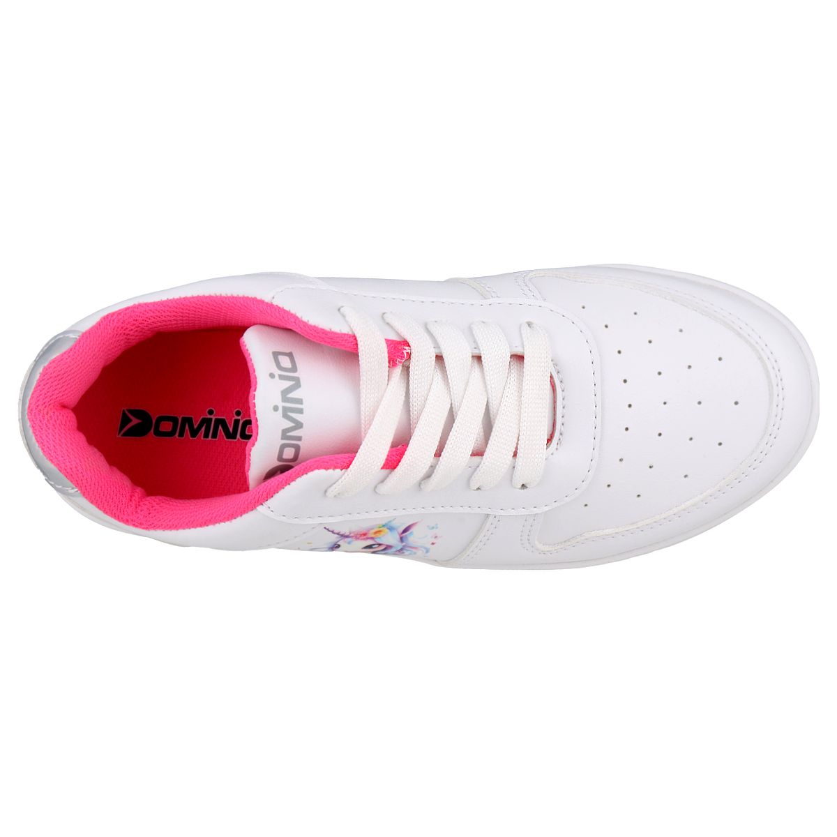 Foto 5 pulgar | Tenis Choclo Dominiq 2449 Color Blanco/blanco Para Niña