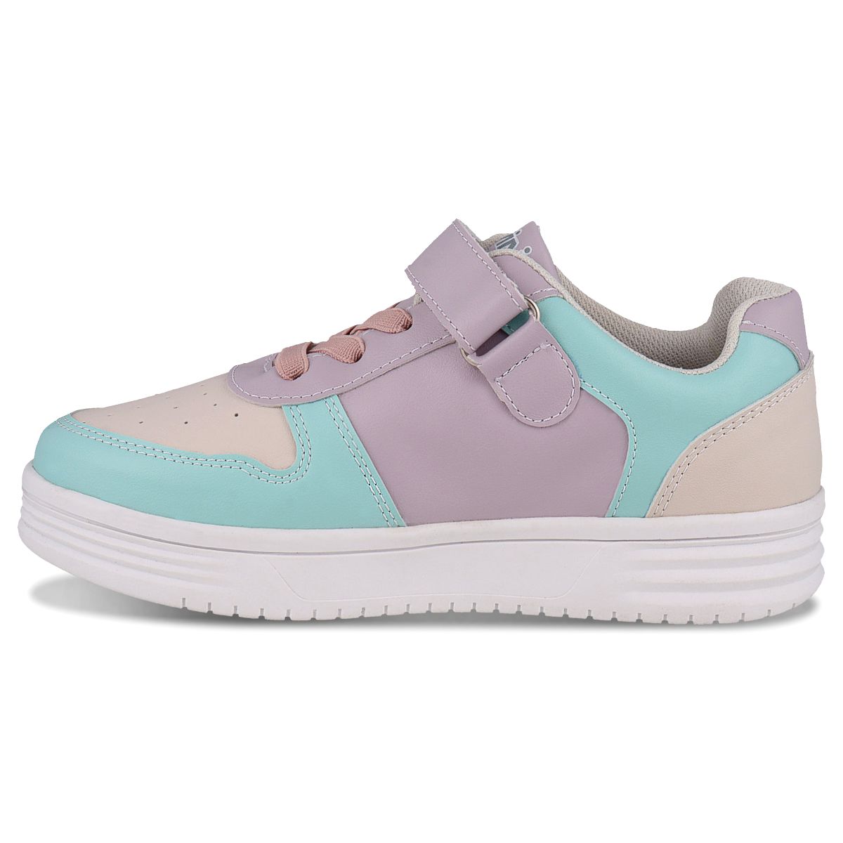 Foto 4 pulgar | Tenis Choclo Dominiq 2447 Color Lila/aqua Para Niña