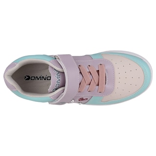 Foto 4 | Tenis Choclo Dominiq 2447 Color Lila/aqua Para Niña