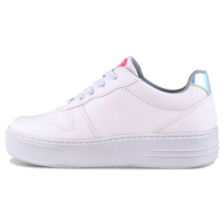 Foto 3 | Tenis Casuales Dominiq 2467 Color Blanco/rosa Para Niña