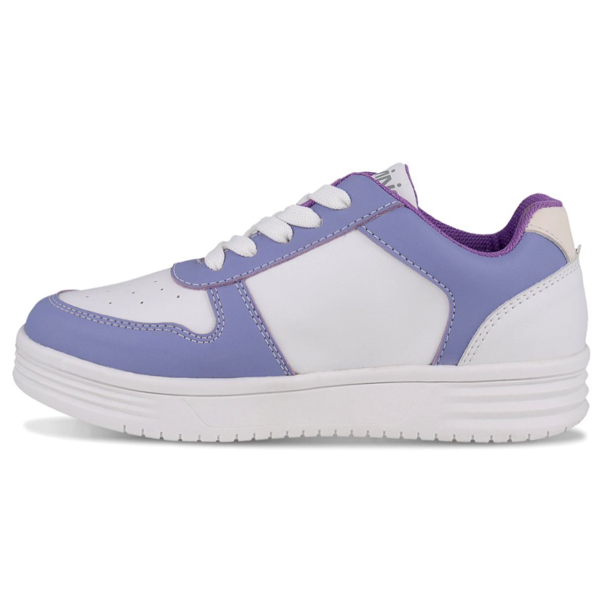 Foto 4 pulgar | Tenis Choclo Dominiq 2449 Color Blanco/lila Para Niña