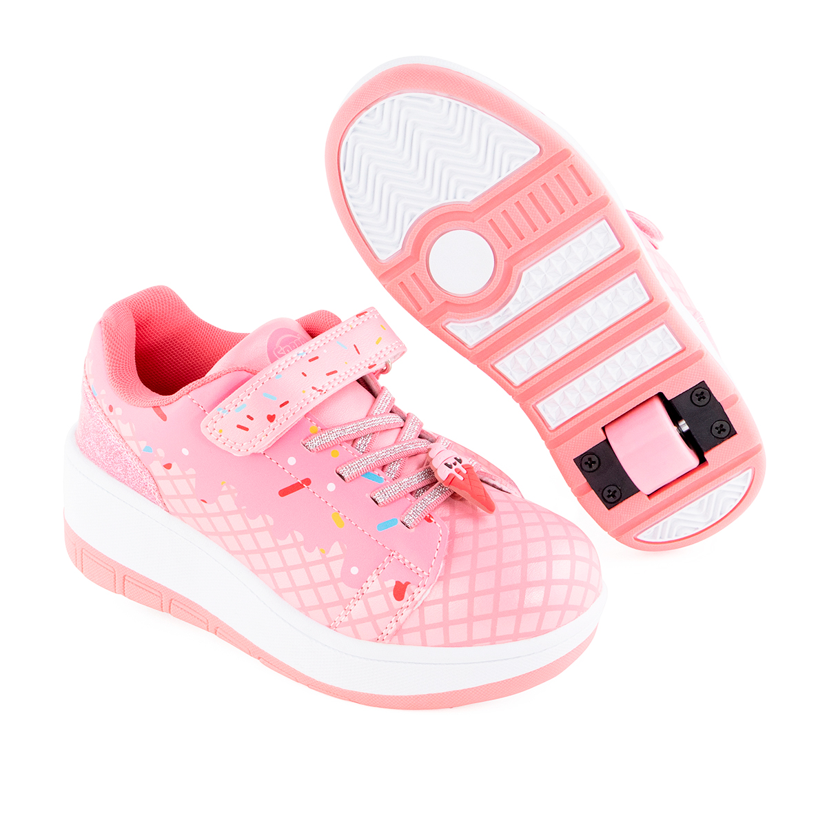 Tenis Patín Speed Rollers Rosa para Niña