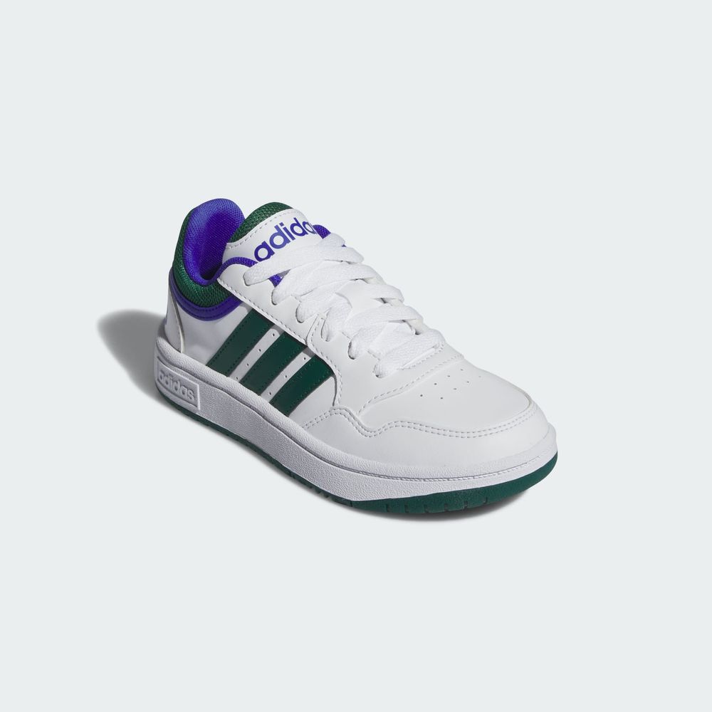 Foto 6 | Tenis Hoops Adidas Blanco Niños