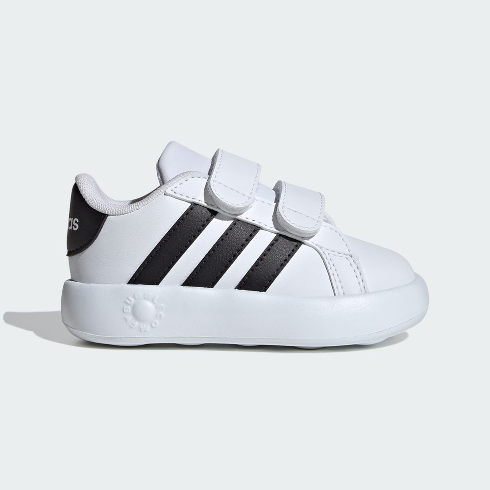 Foto 3 pulgar | Tenis Adidas Grand Court 2.0 Para Bebé Adidas Blanco Niños