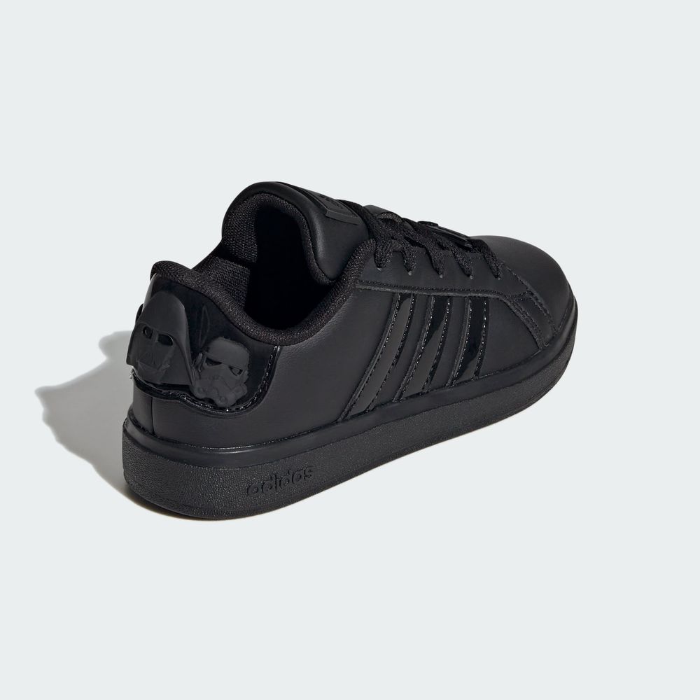 Foto 8 | Tenis Star Wars Grand Court 2.0 Kids Adidas Negro Niños