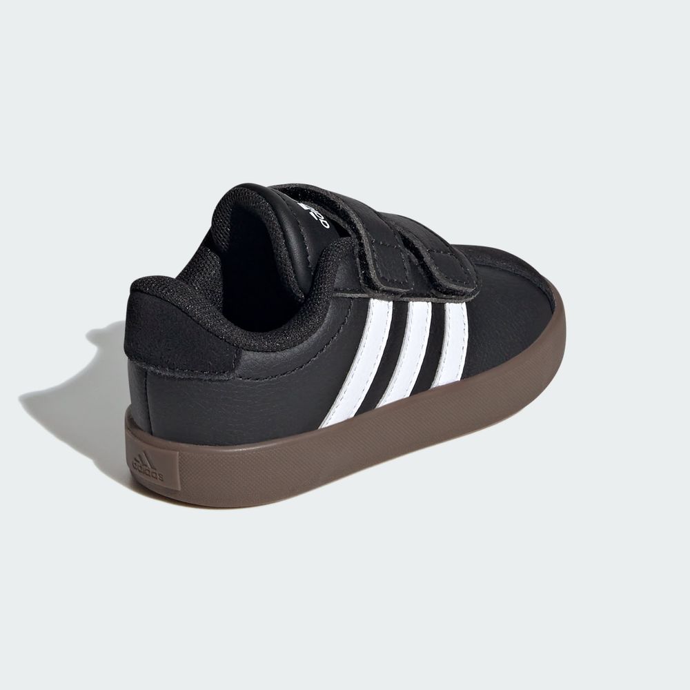 Foto 8 pulgar | Tenis Vl Court 3.0 Skateboarding Niños Adidas Negro Niños