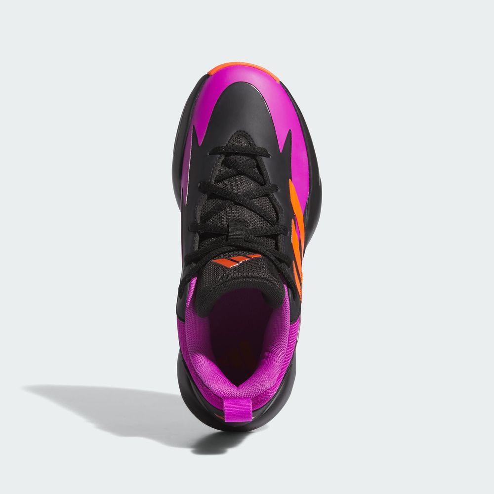 Foto 4 | Tenis Cross 'em Up Select Mid Kids Adidas Negro Niños