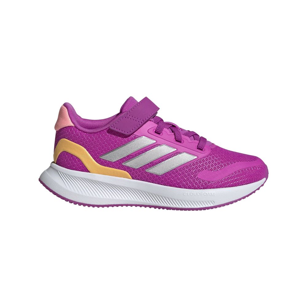 Foto 1 | Tenis Runfalcon 5 Kids Adidas Violeta Niños