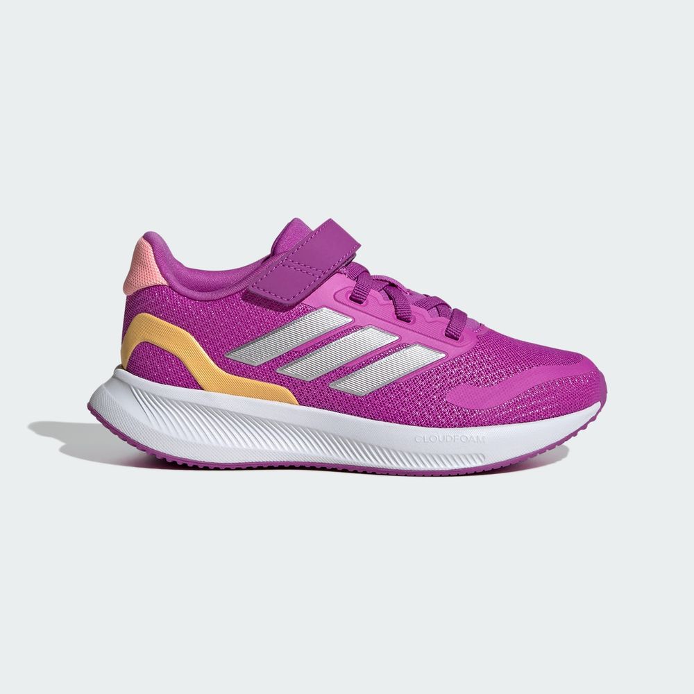 Foto 2 | Tenis Runfalcon 5 Kids Adidas Violeta Niños