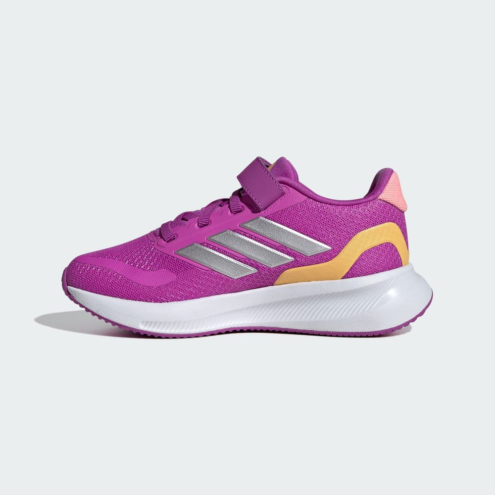 Foto 3 | Tenis Runfalcon 5 Kids Adidas Violeta Niños