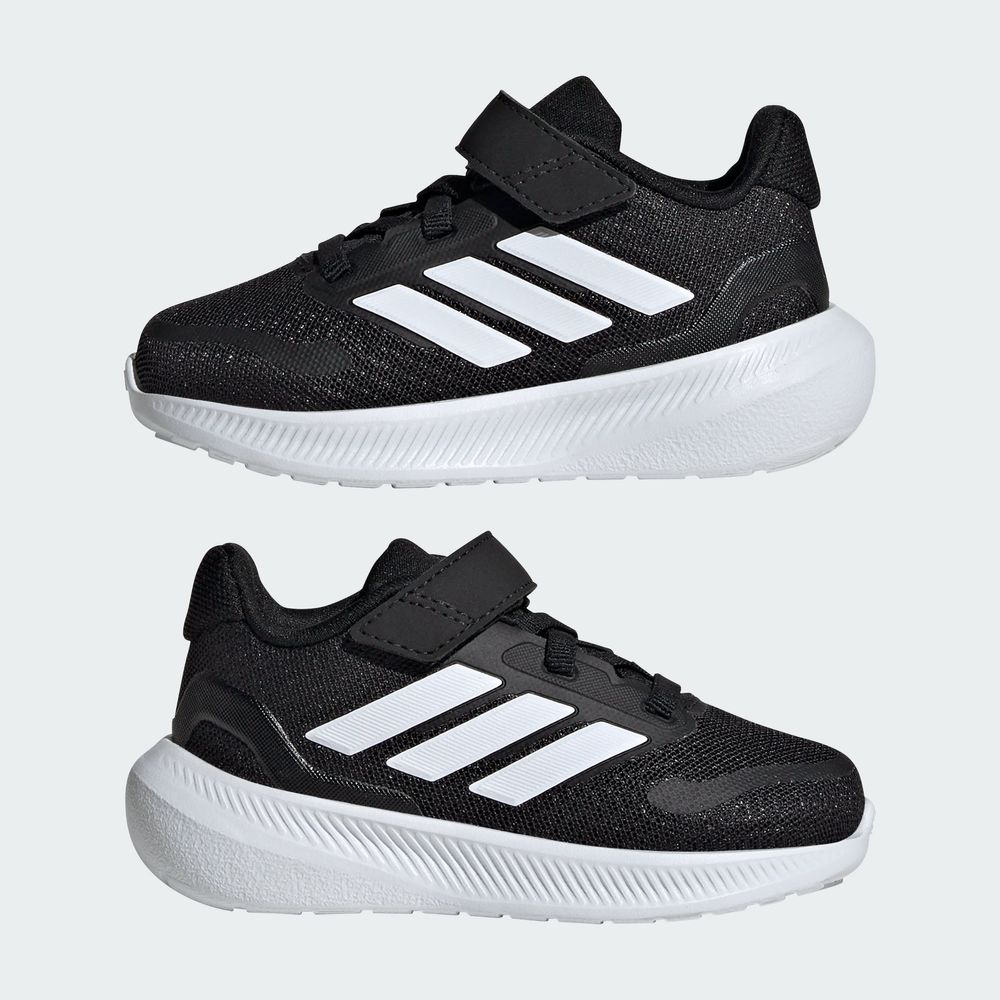 Foto 9 pulgar | Tenis Runfalcon 5 Niños Adidas Negro Niños