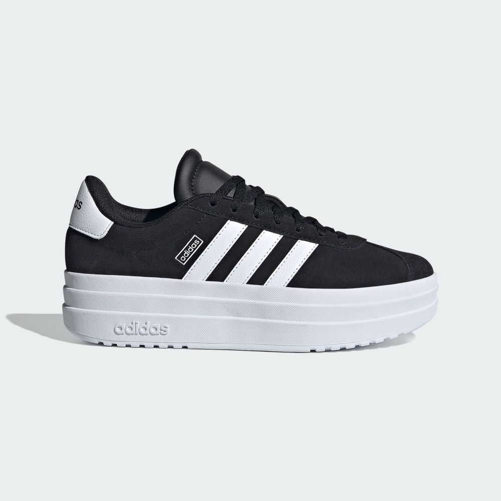 Foto 2 | Tenis Adidas Vl Court Bold Kids  Negros para Niños