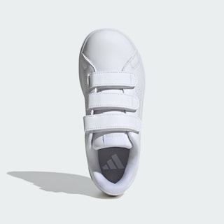 Foto 4 | Tenis Advantage Base 2.0 Kids Adidas Blanco Niños