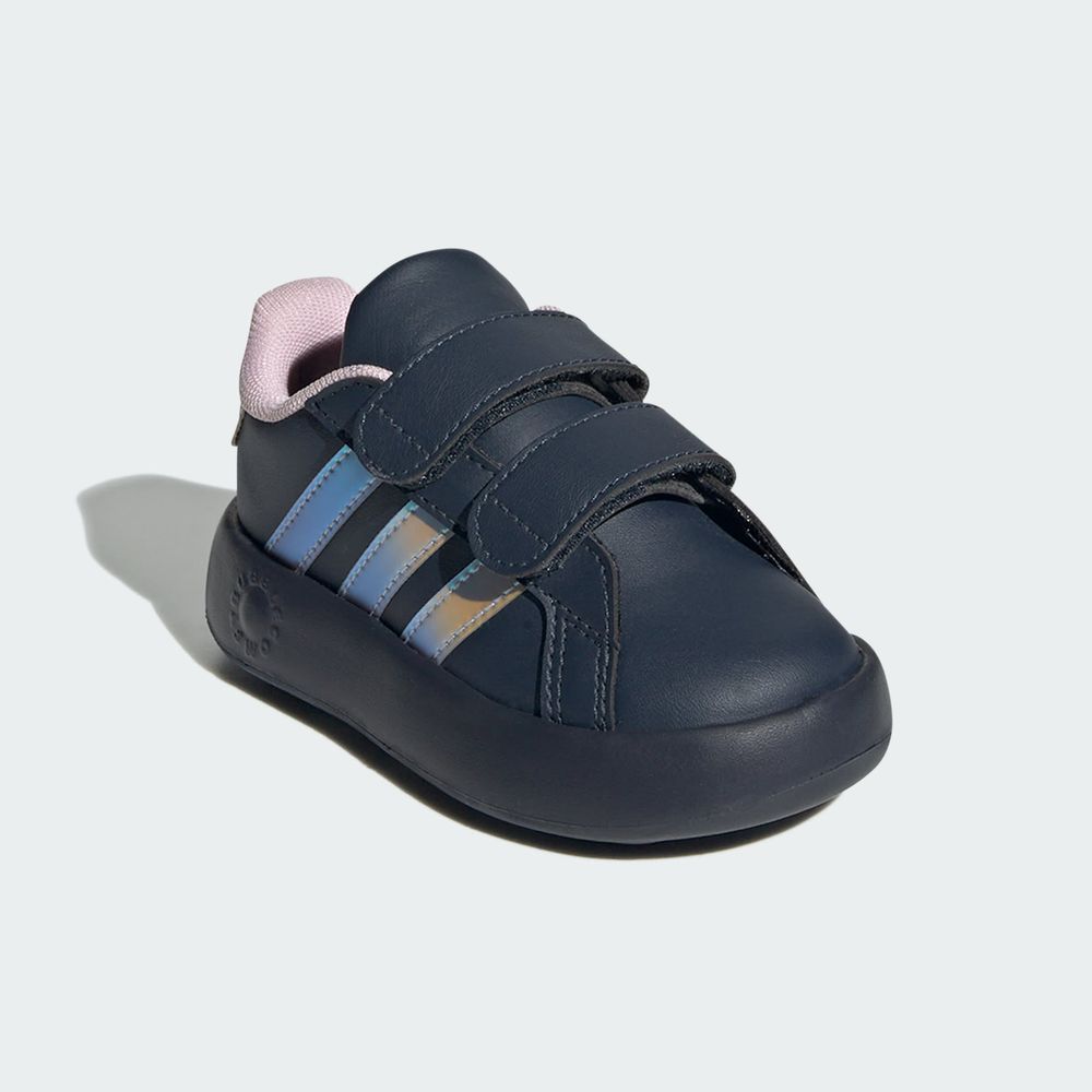 Foto 7 pulgar | Tenis Adidas Grand Court 2.0 Kids Adidas Azul Niños