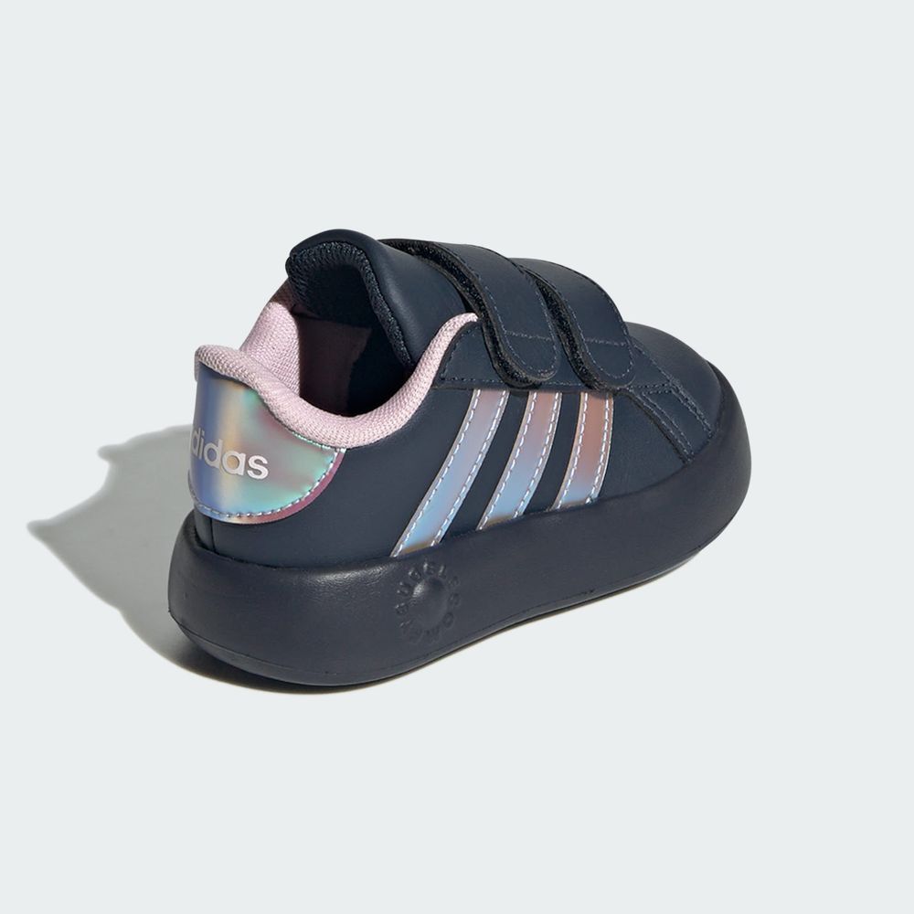 Foto 8 pulgar | Tenis Adidas Grand Court 2.0 Kids Adidas Azul Niños