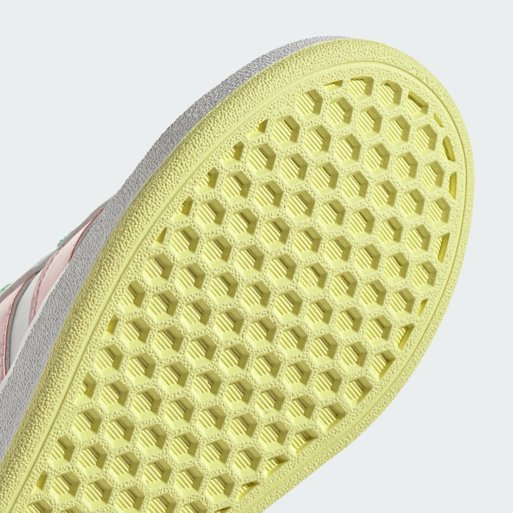 Foto 8 | Tenis Grand Court Mid Niños Adidas Blanco Niños