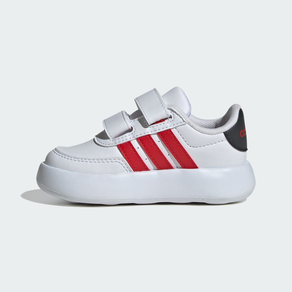 Foto 3 | Tenis Breaknet 2.0 Para Niños Adidas Blanco Niños