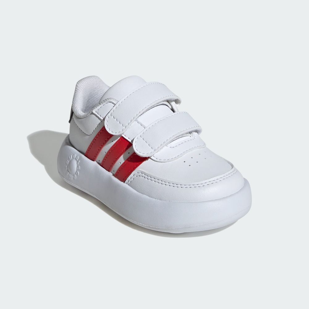 Foto 7 pulgar | Tenis Breaknet 2.0 Para Niños Adidas Blanco Niños