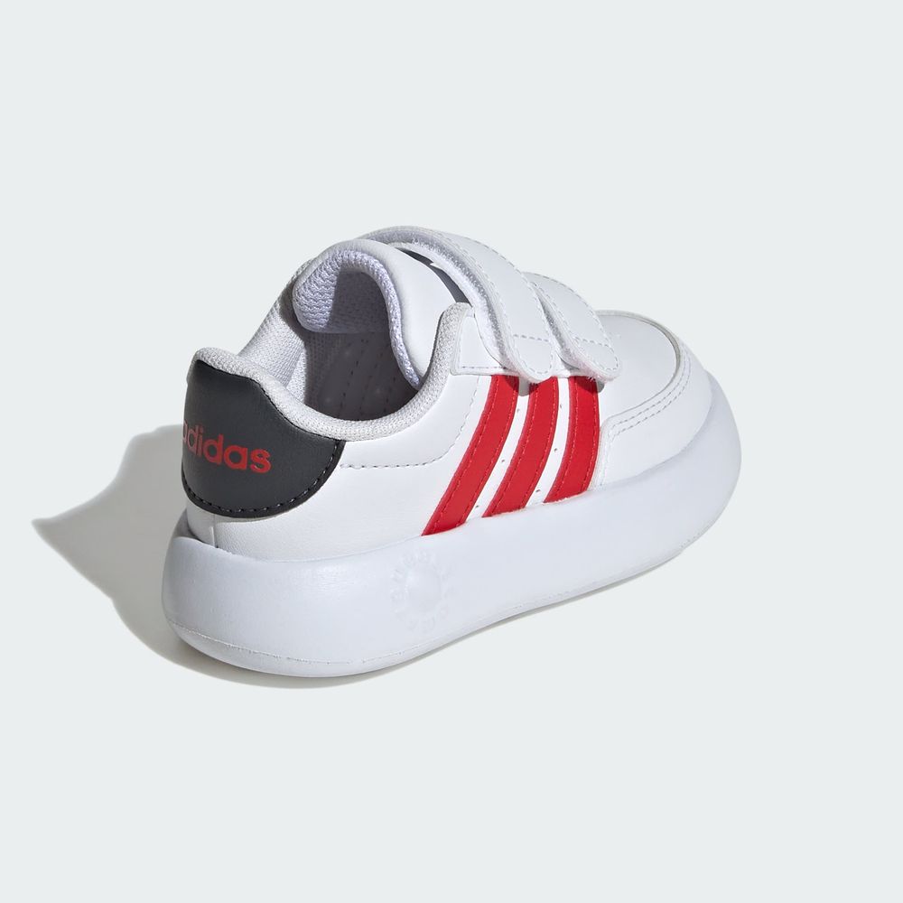 Foto 8 pulgar | Tenis Breaknet 2.0 Para Niños Adidas Blanco Niños