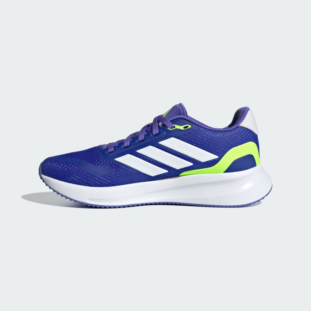 Foto 3 | Tenis Runfalcon 5 Kids Adidas Azul Niños