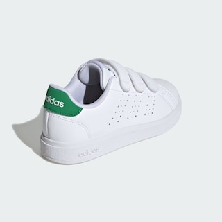 Foto 7 | Tenis Advantage Base 2.0 Kids Adidas Blanco Niños
