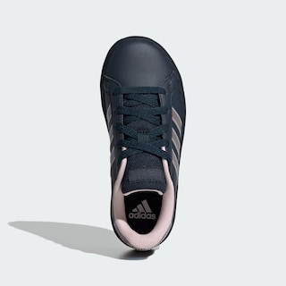 Foto 4 | Tenis Con Cordones Adidas Grand Court Lifestyle Para Tenis Adidas Azul Niños