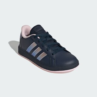 Foto 6 | Tenis Con Cordones Adidas Grand Court Lifestyle Para Tenis Adidas Azul Niños