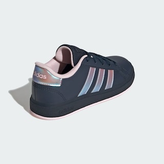 Foto 7 | Tenis Con Cordones Adidas Grand Court Lifestyle Para Tenis Adidas Azul Niños