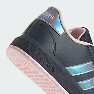 Foto 8 | Tenis Con Cordones Adidas Grand Court Lifestyle Para Tenis Adidas Azul Niños