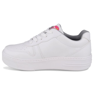 Foto 3 | Tenis Sneaker Dominiq 2464 Color Blanco/plata Para Niña
