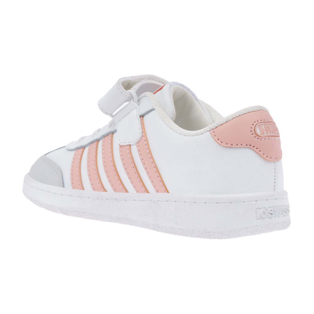 Foto 4 pulgar | Tenis K-swiss Francis Court Kids Children Color Rosa