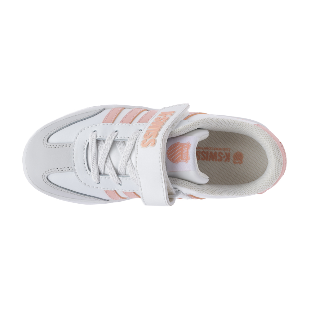 Foto 6 pulgar | Tenis K-swiss Francis Court Kids Children Color Rosa