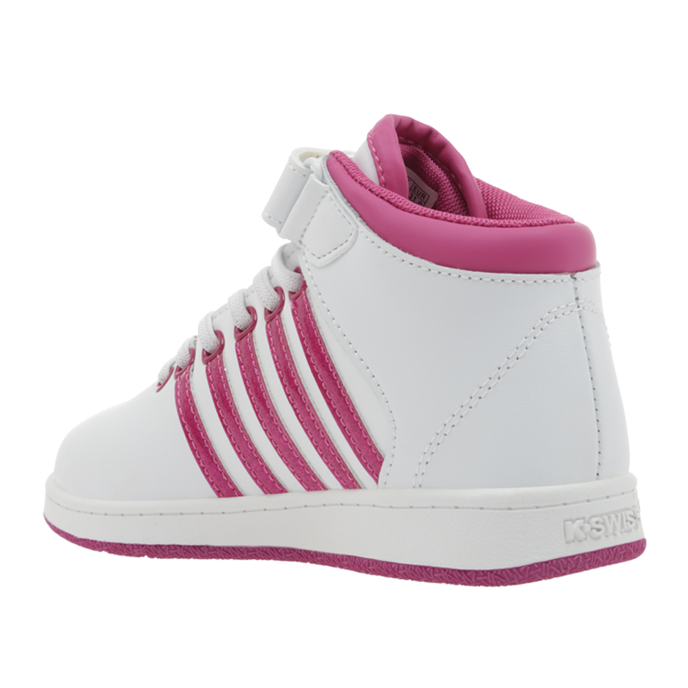 Foto 4 pulgar | Tenis K-swiss Court Pro Chukka Ch Children Color Rosa