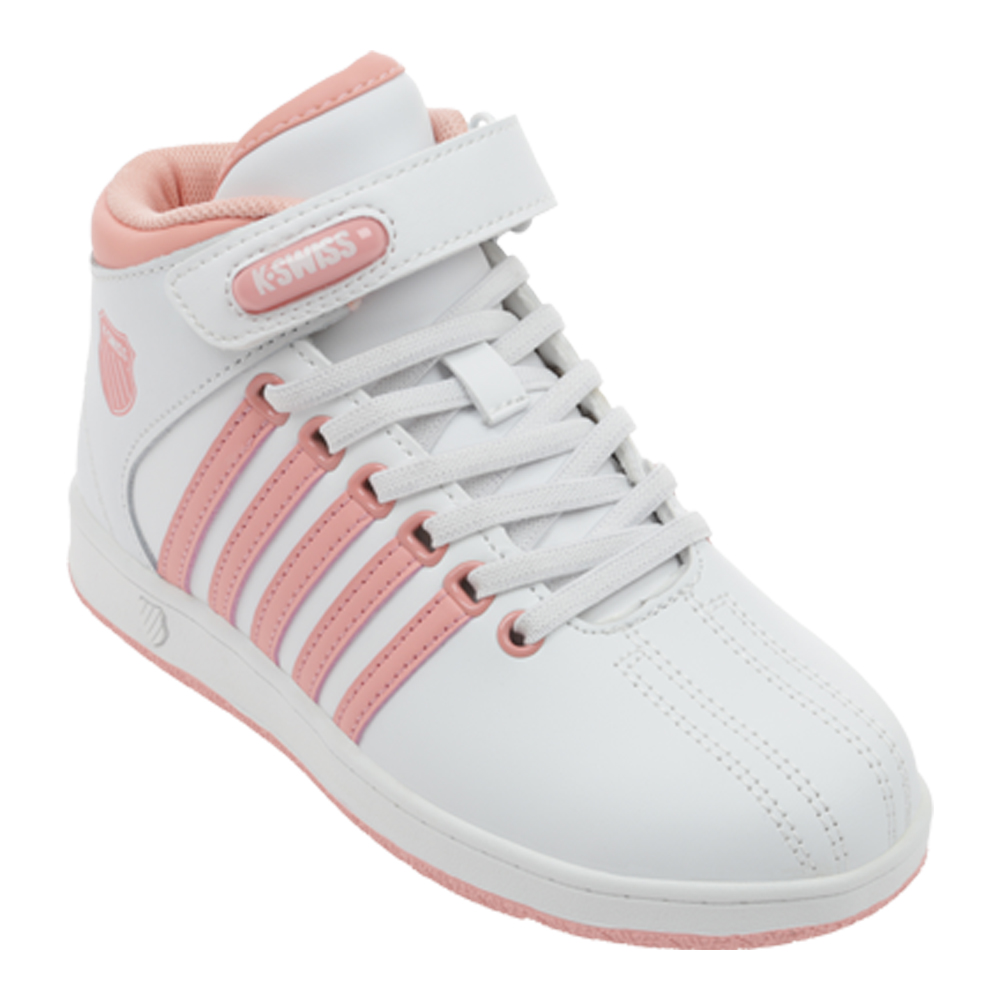 Foto 2 pulgar | Tenis K-swiss Court Pro Chukka Ch Children Color Rosa Claro