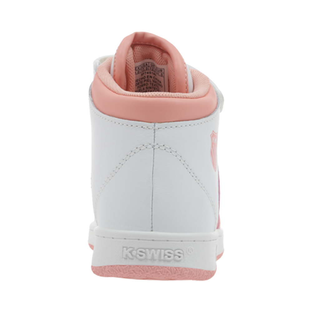 Foto 8 pulgar | Tenis K-swiss Court Pro Chukka Ch Children Color Rosa Claro