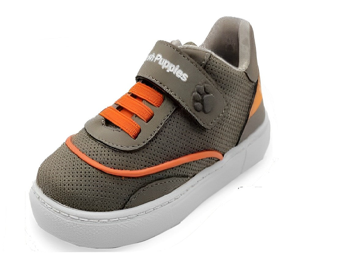 Foto 2 pulgar | Tenis Hush Puppies Kids 310-Mickey Everest Oxford Naranja Casuales para Niña