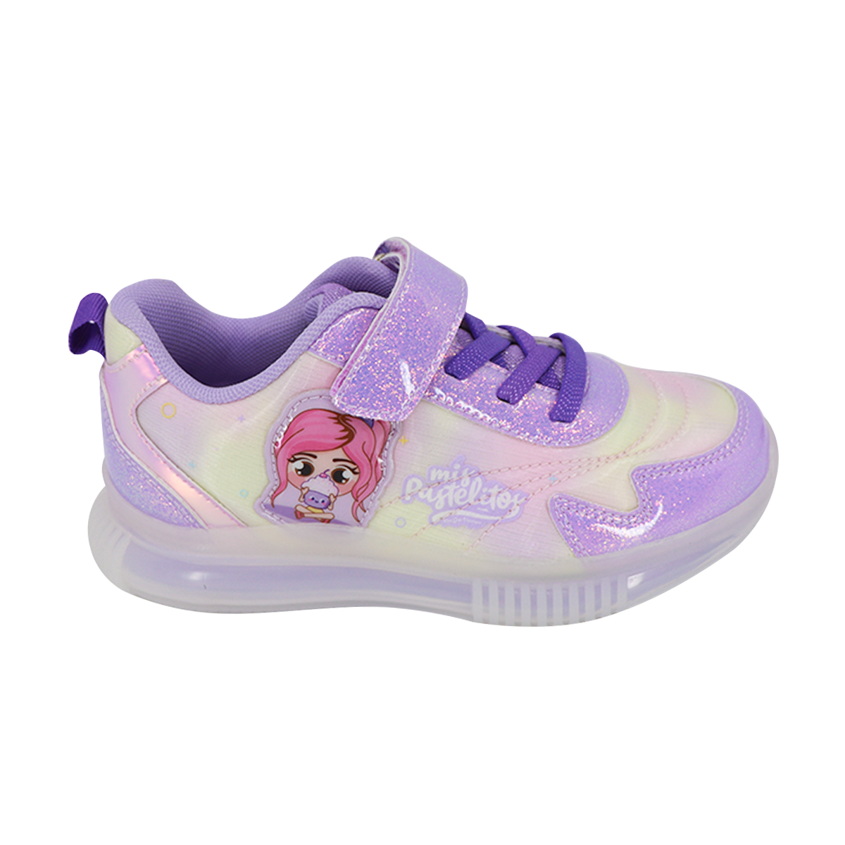 Foto 1 | Tenis Para Niñas Mis Pastelitos Color Lila
