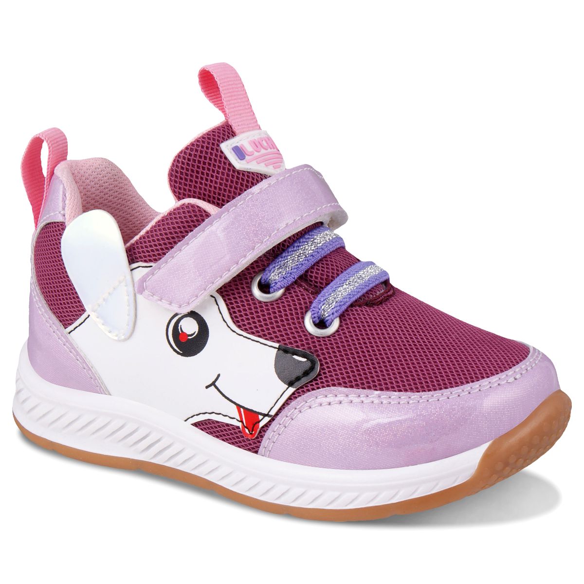 Foto 1 | Tenis Casual Lucho 729 Color Lila Para Niña