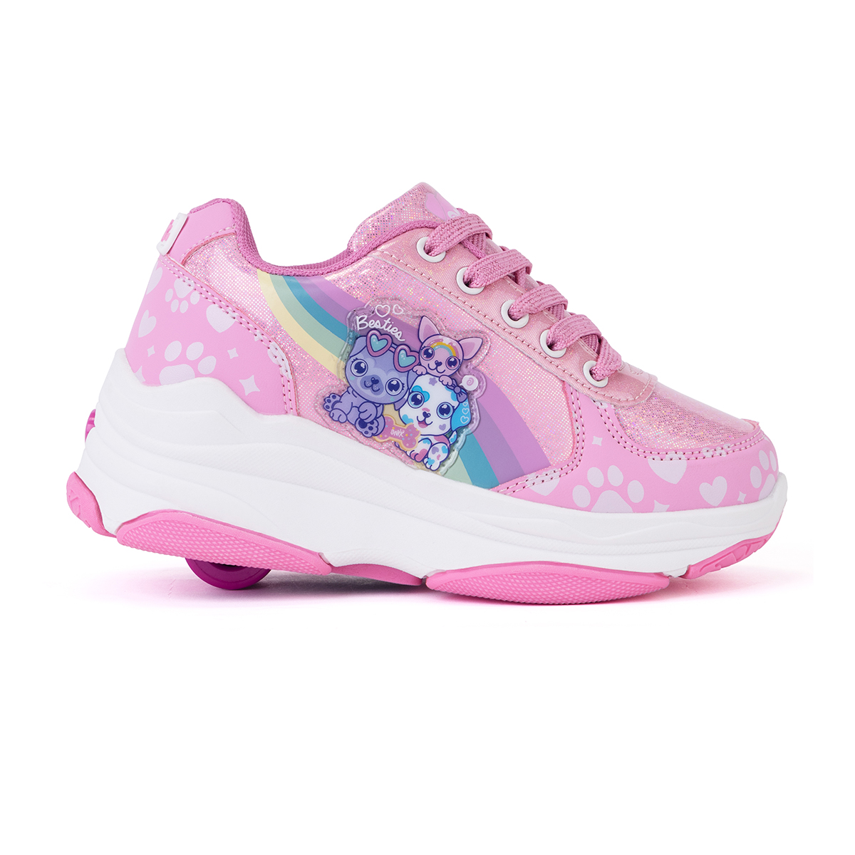 Foto 2 | Tenis Patín Onix Unicornio Puppy Cute Rosa
