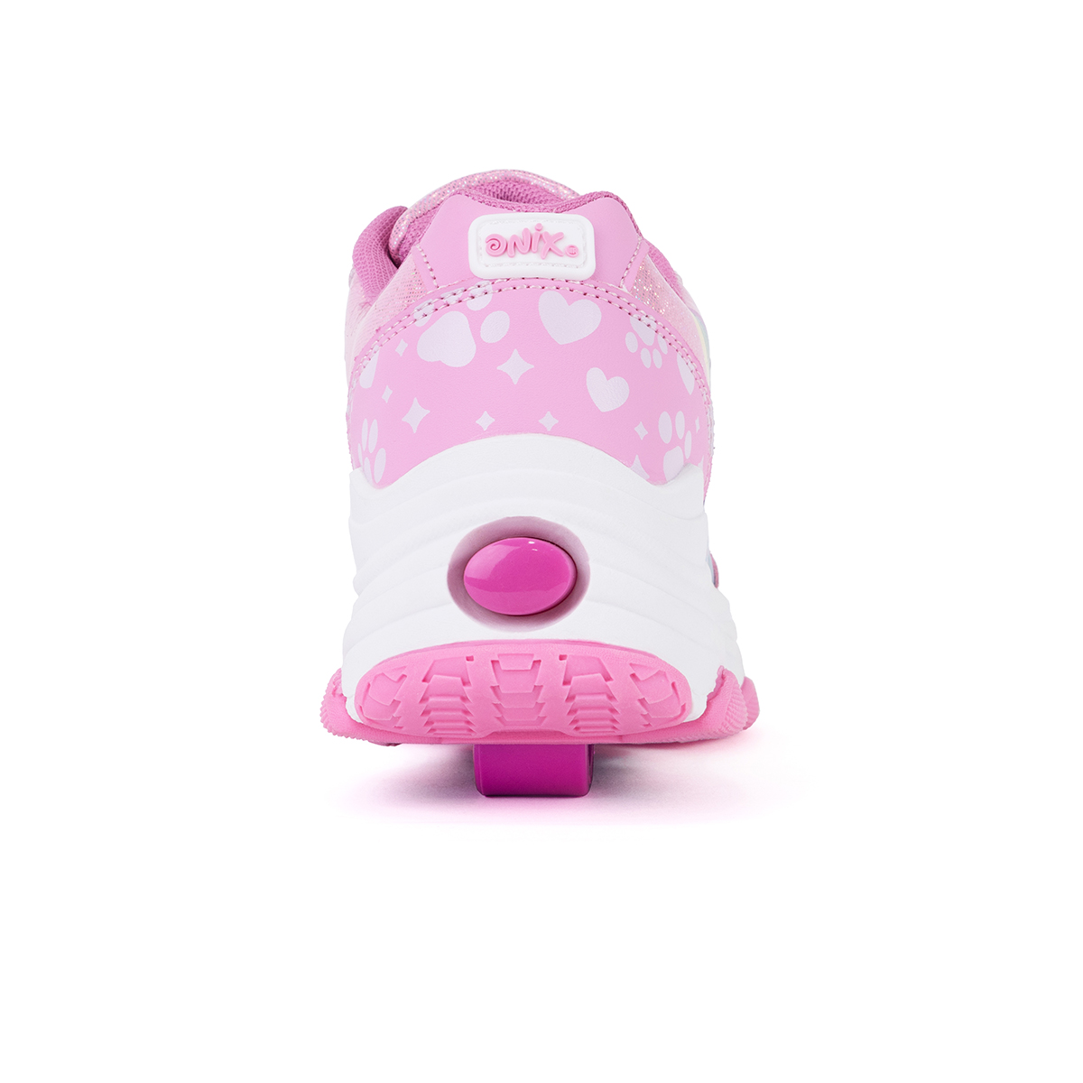 Foto 4 pulgar | Tenis Patín Onix Unicornio Puppy Cute Rosa
