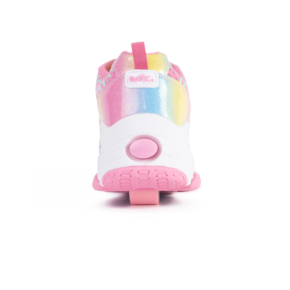 Foto 4 pulgar | Tenis Patín Onix Unicornio Friendship Rainbow Rosa