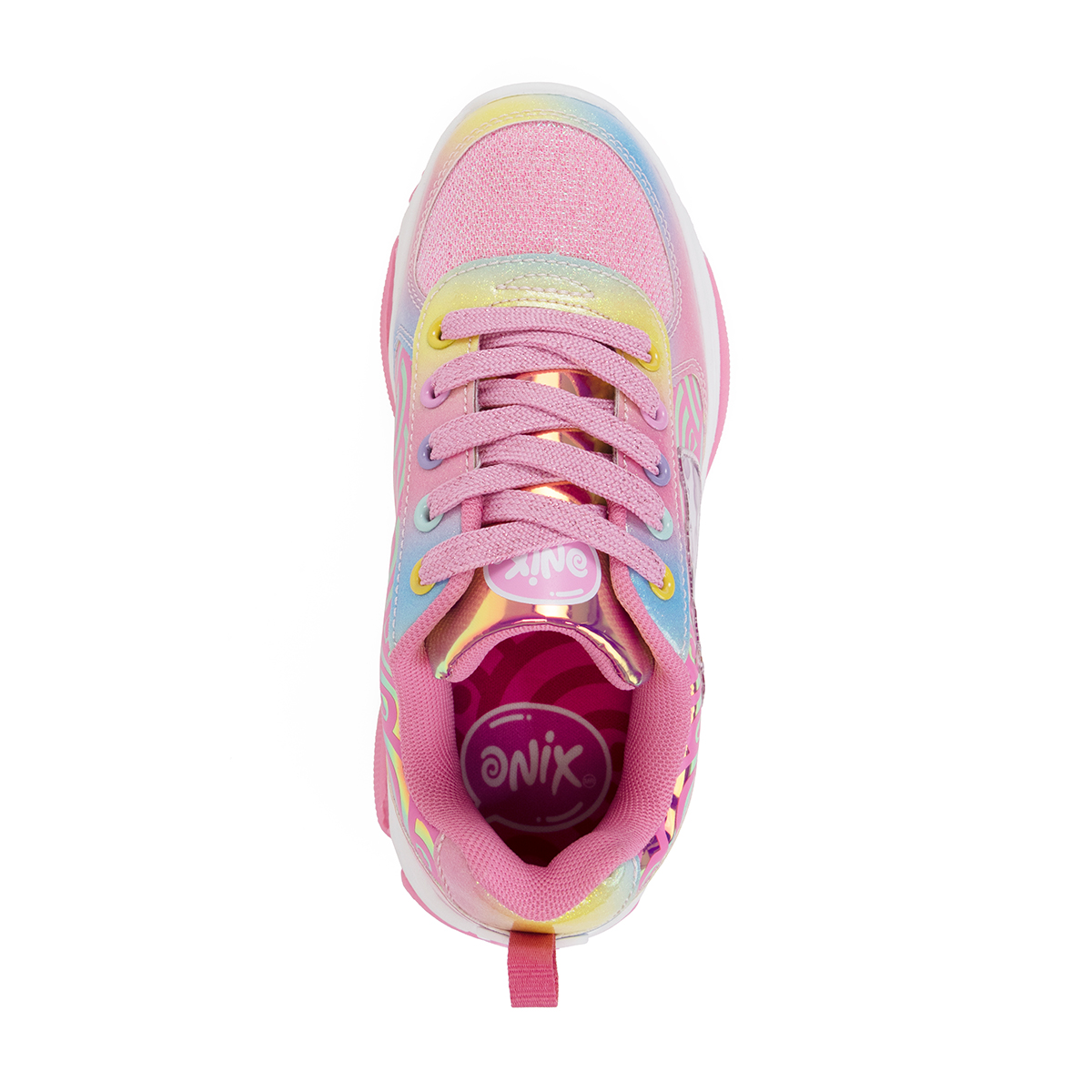 Foto 7 | Tenis Patín Onix Unicornio Friendship Rainbow Rosa