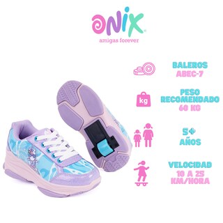 Foto 4 | Tenis Patín Onix Unicornio California Skate Morado