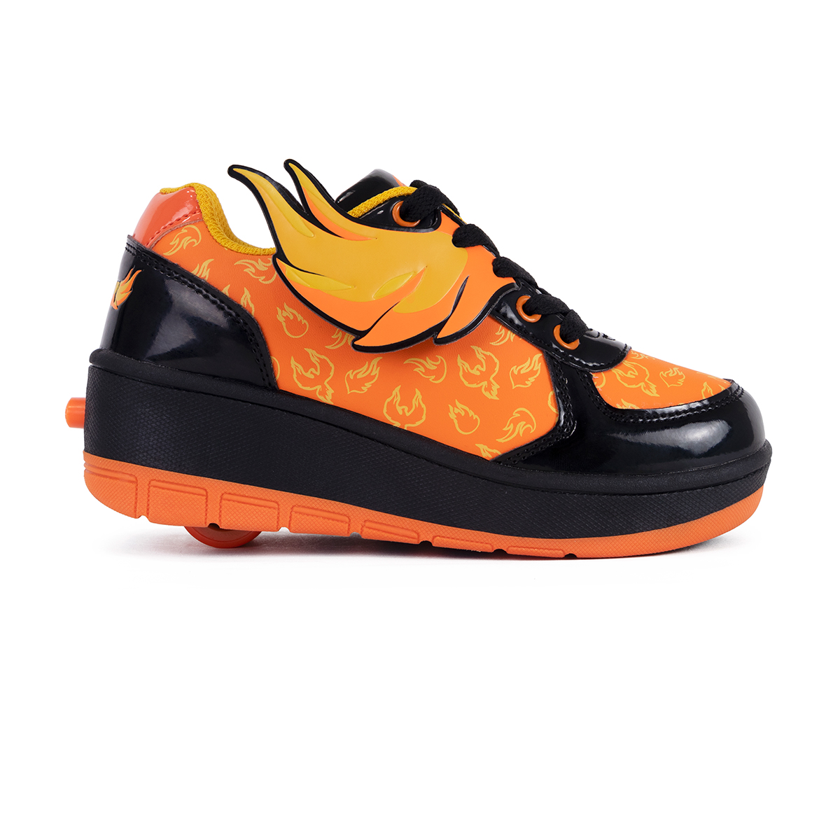 Foto 2 | Tenis Patín Speed Rollers Fenix Fuego Roller Naranja
