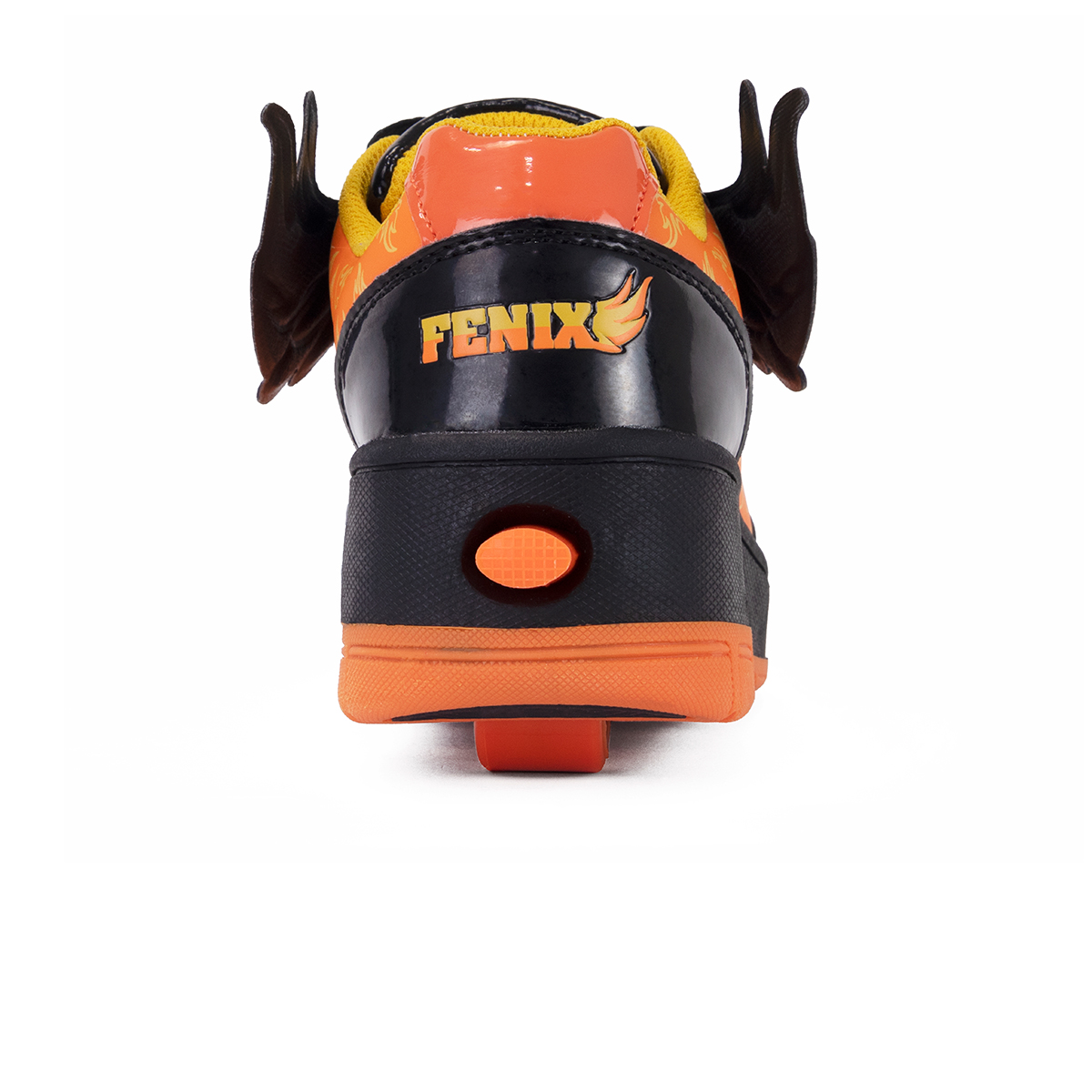 Foto 4 pulgar | Tenis Patín Speed Rollers Fenix Fuego Roller Naranja